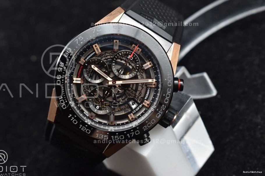 Carrera Attractive RG 409 A 45mm XF Blk HEUER Cal. RU 01 0830